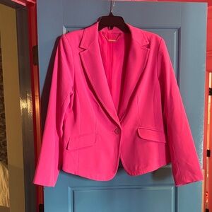 Trina Turk Vibrant Pink Blazer 12